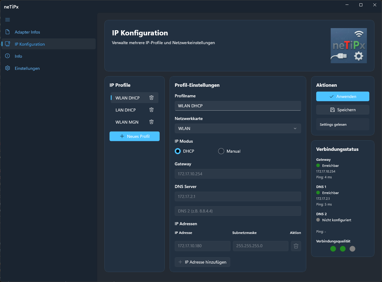 neTiPx Tools